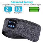 Wireless Bluetooth Music Eye Mask Headband with Noise-Cancellation