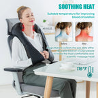 Shiatsu Neck and Shoulder Massager with Heat and Kneading