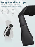 Shiatsu Neck and Shoulder Massager with Heat and Kneading
