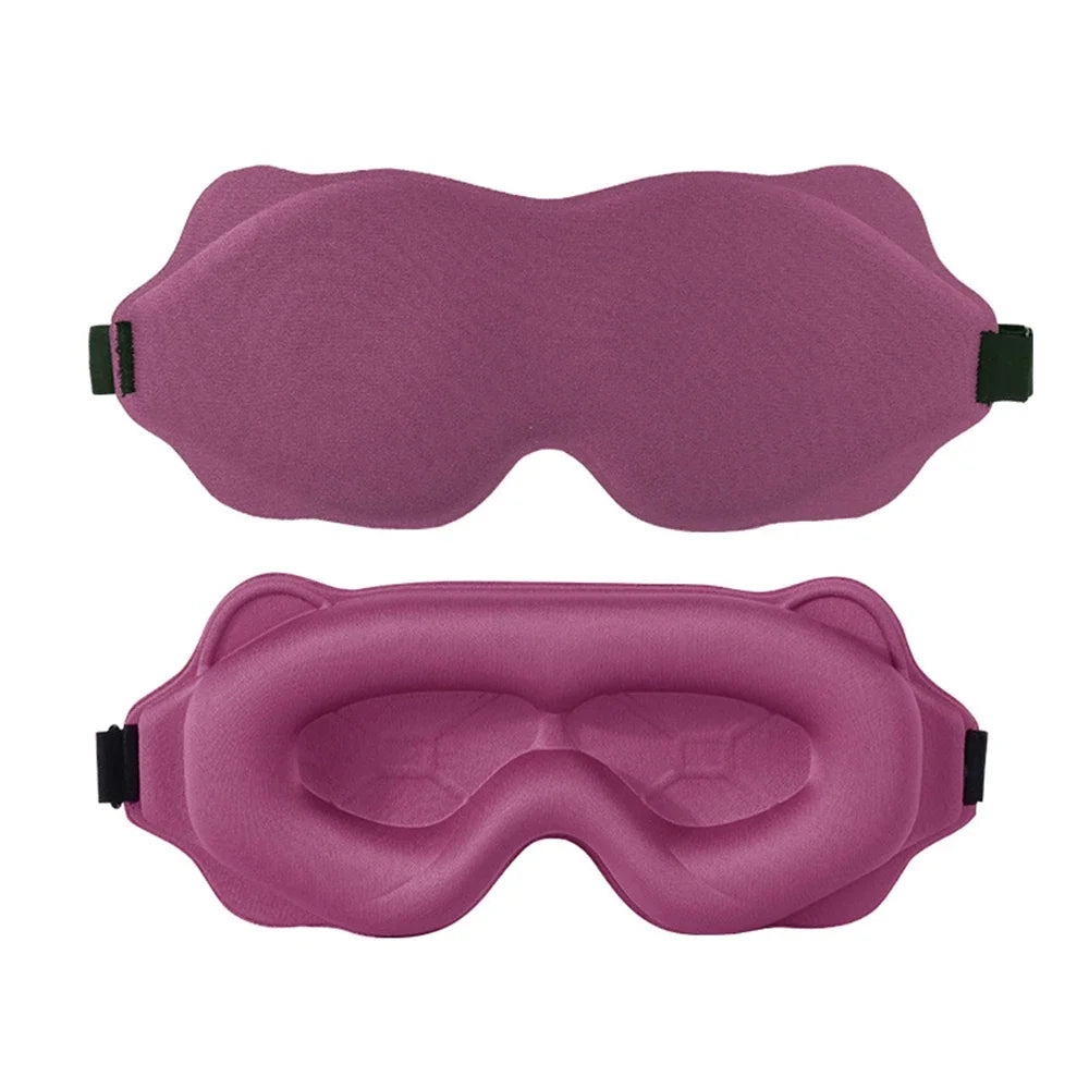 3D Soft Padded Eye Mask for Light Blocking Sleep Aid