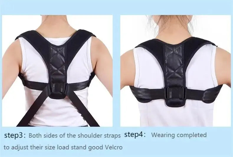 Back Posture Correction Belt Unisex Breathable Support