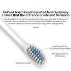 Electric Ultrasonic Toothbrush USB Charging Waterproof Adult