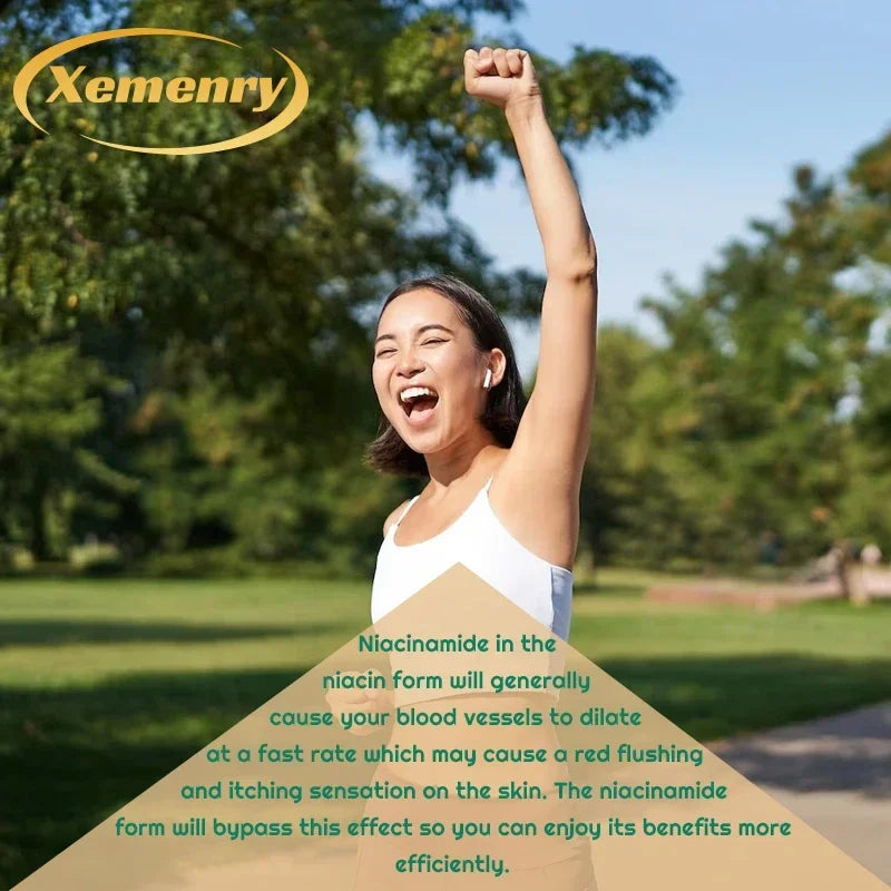Niacinamide Vitamin B3 Capsules for Skin Health