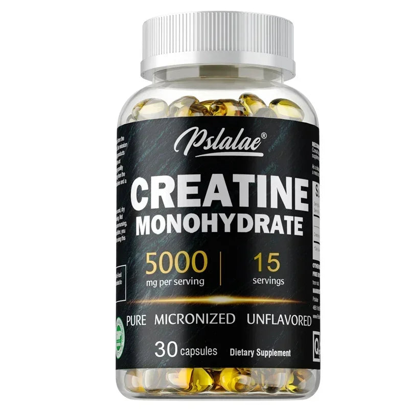 Creatine Monohydrate Capsules for Muscle Health