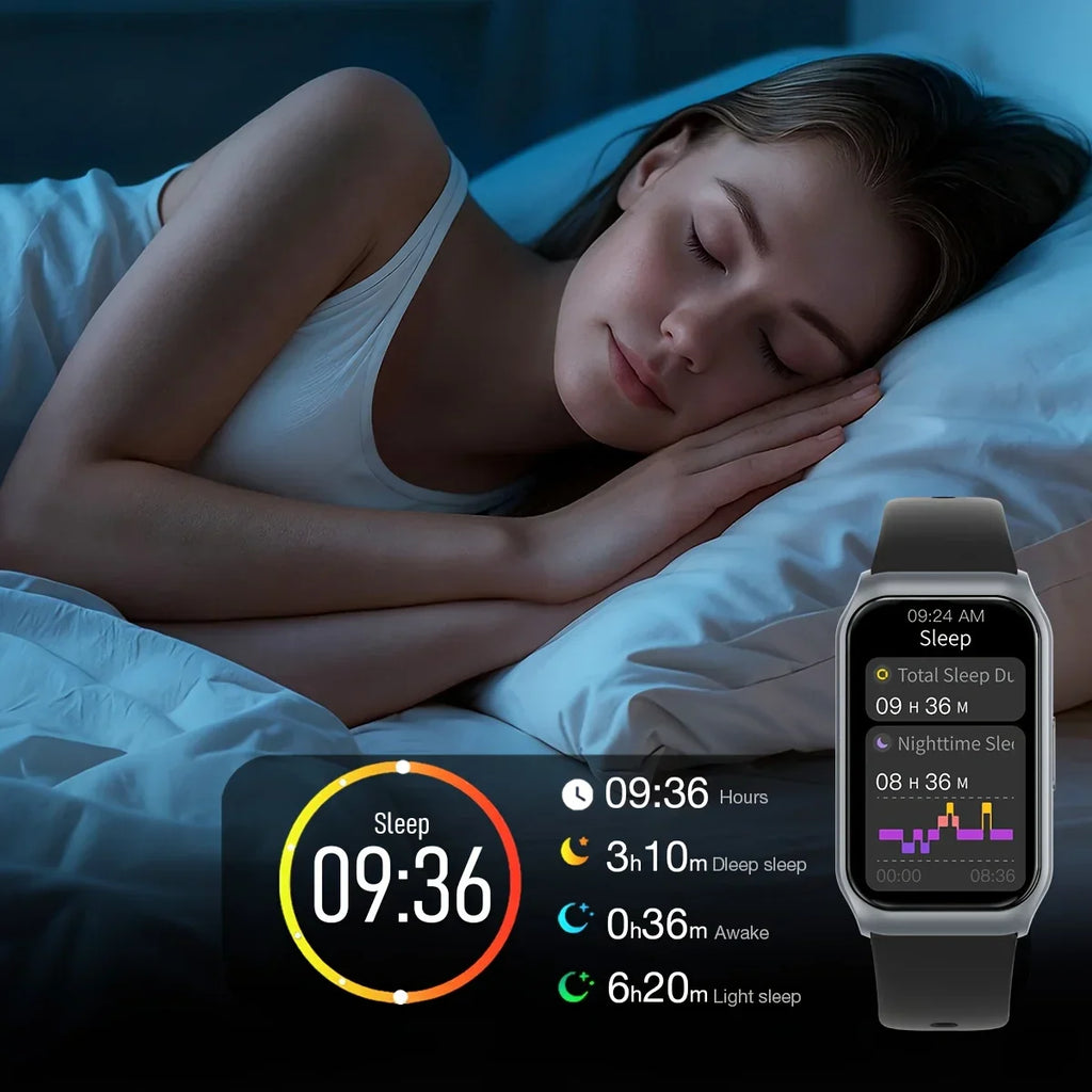 Smart Watch with Heart Rate Monitor and Bluetooth Call