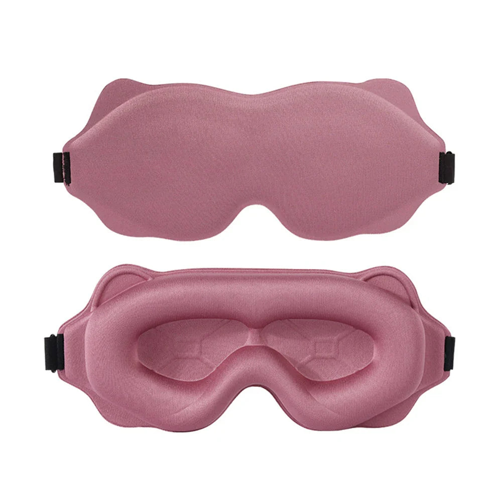 3D Soft Padded Eye Mask for Light Blocking Sleep Aid