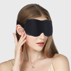 3D Soft Padded Eye Mask for Light Blocking Sleep Aid