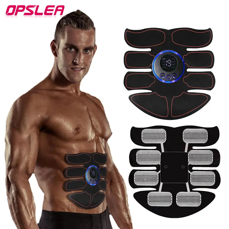 EMS Abdominal Muscle Stimulator USB Rechargeable Toning Trainer