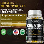 Creatine Monohydrate Capsules for Muscle Health