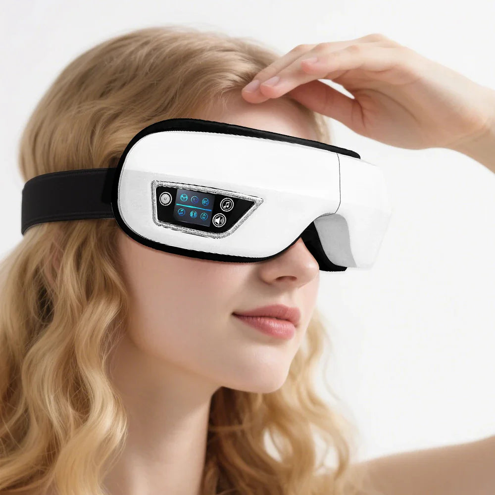 Smart Eye Massager with Bluetooth Music and Air Compression