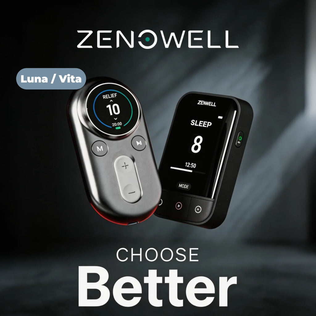 ZenoWell taVNS Ear Stimulator for Sleep & Stress Relief