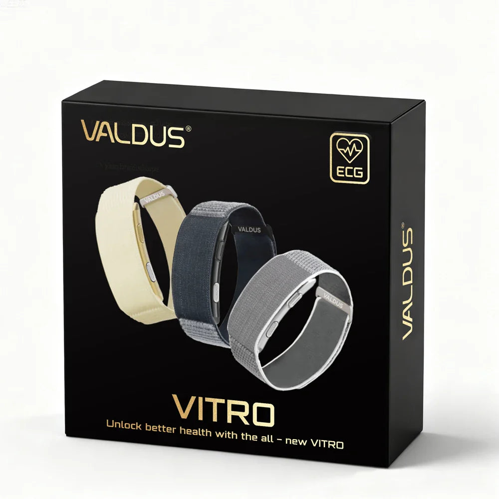 VALDUS VITRO ECG Smart Bracelet Waterproof Fitness Tracker