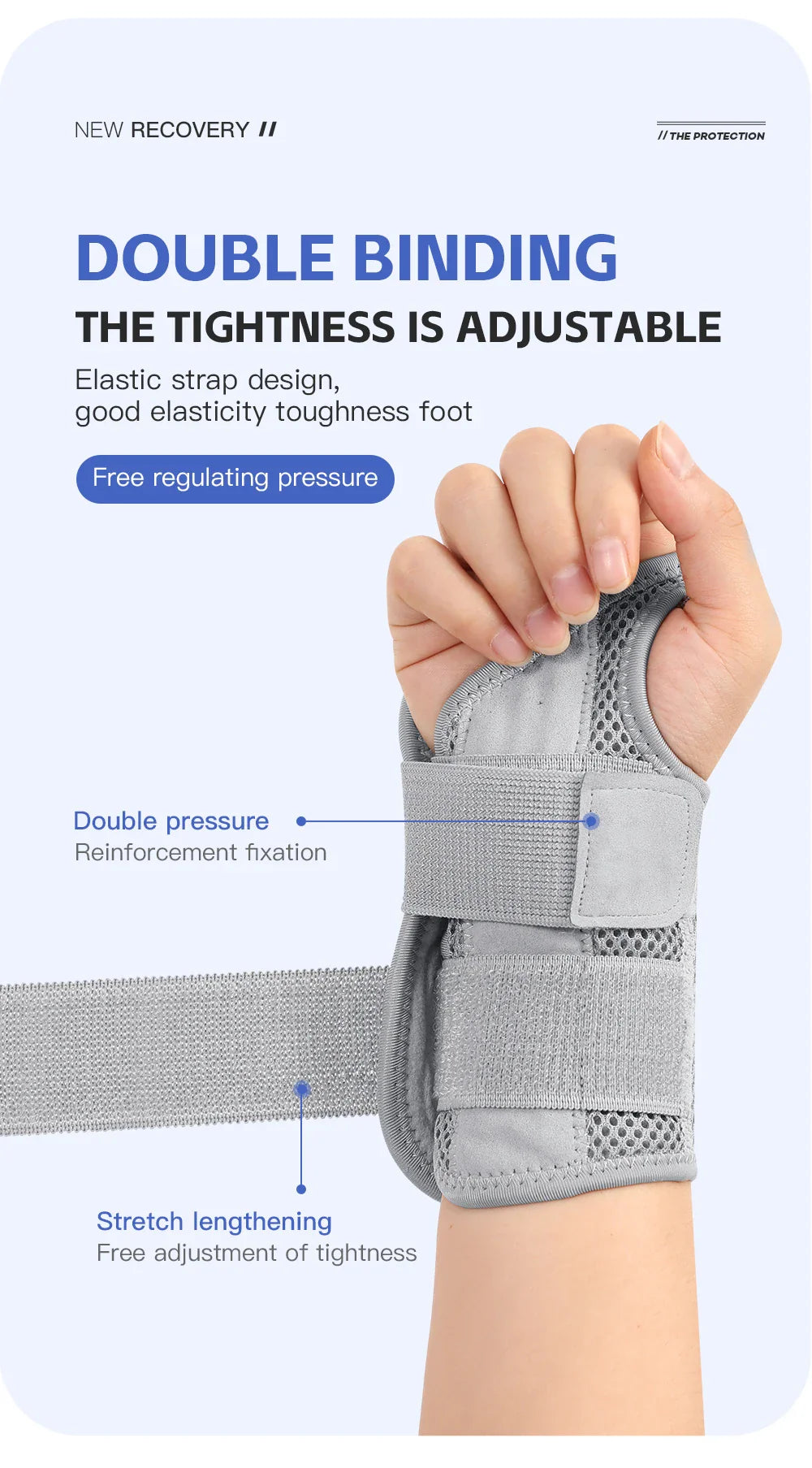 Wrist Brace for Carpal Tunnel Support - Cotton Splints