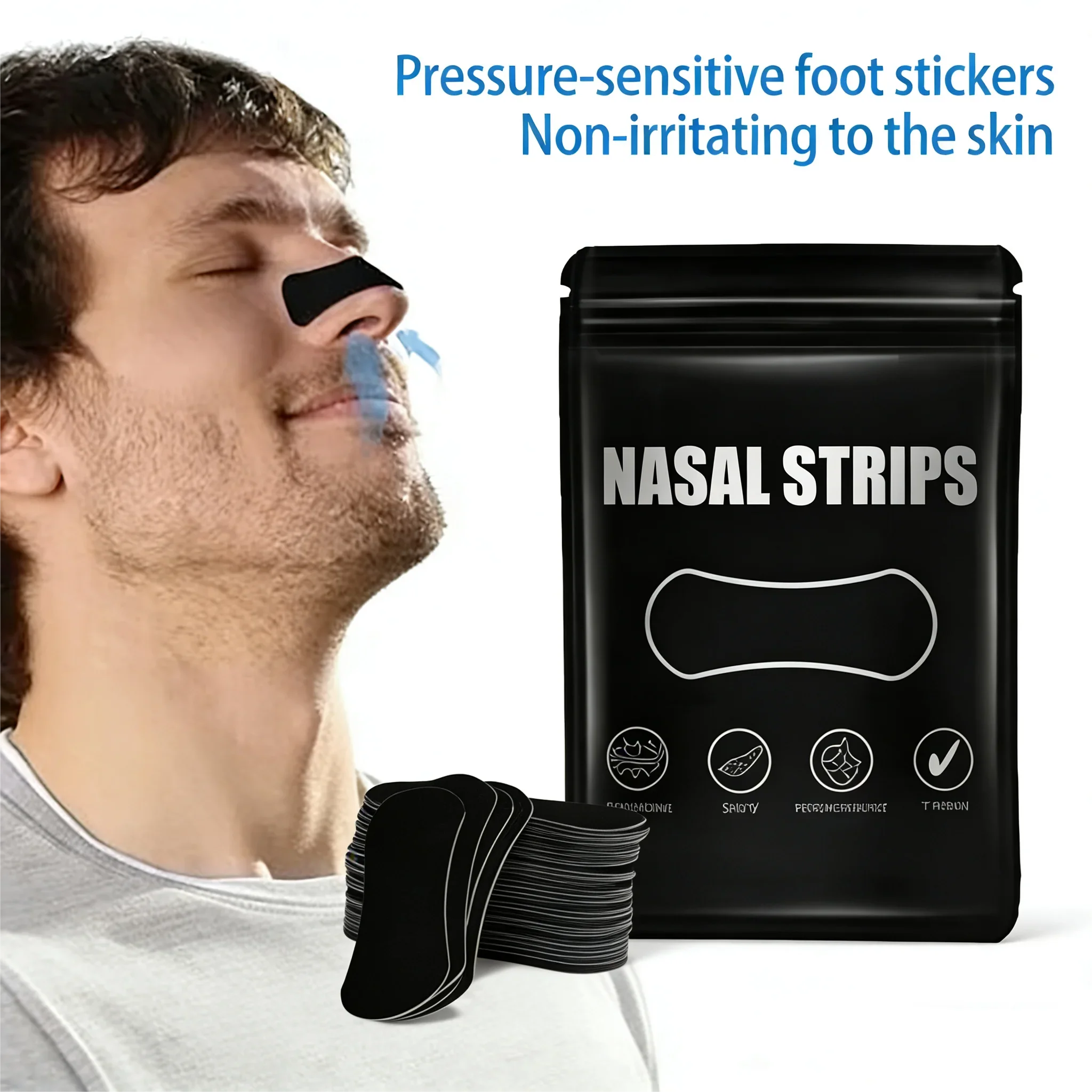 Nasal Strips Set for Sleep & Snoring Relief - 30Pcs