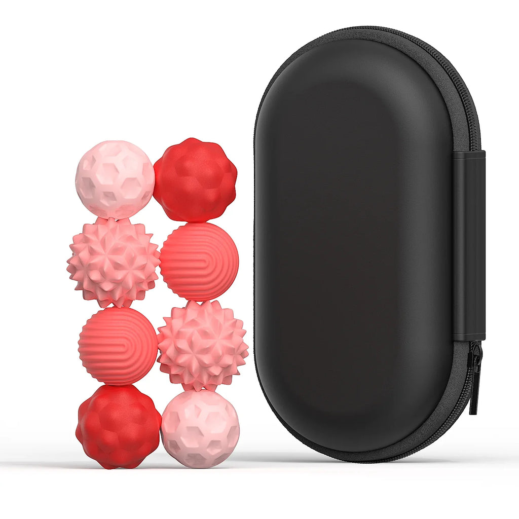 Magnetic Silicone Sensory Balls for Stress Relief