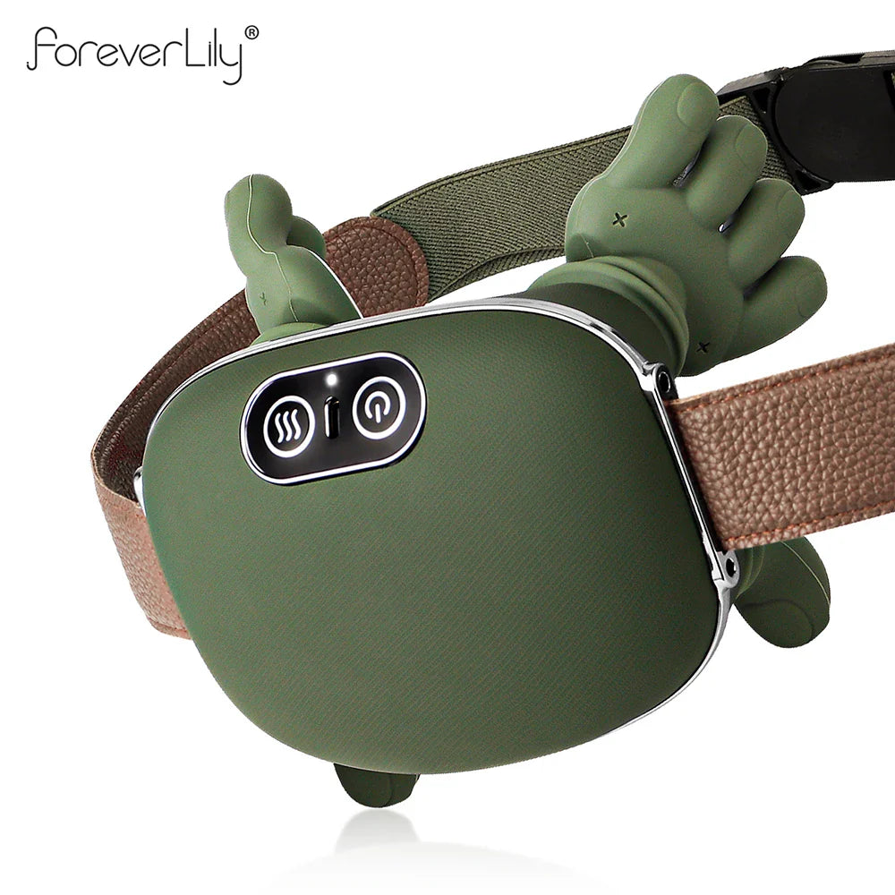 4D Neck and Shoulder Massager with PU Leather