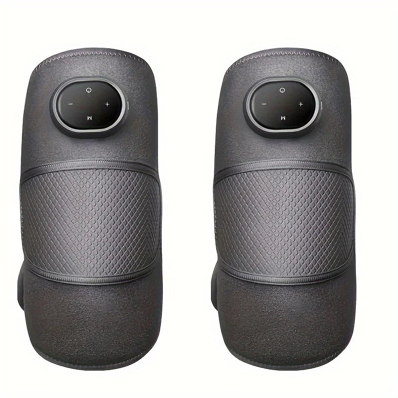 Heated Knee Massager with Adjustable Vibration and Heat