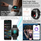 ECG+PPG Smart Watch with AMOLED Display and Health Tracking