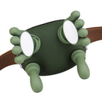 4D Neck and Shoulder Massager with PU Leather