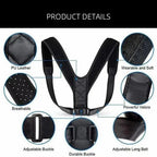 Back Posture Correction Belt Unisex Breathable Support
