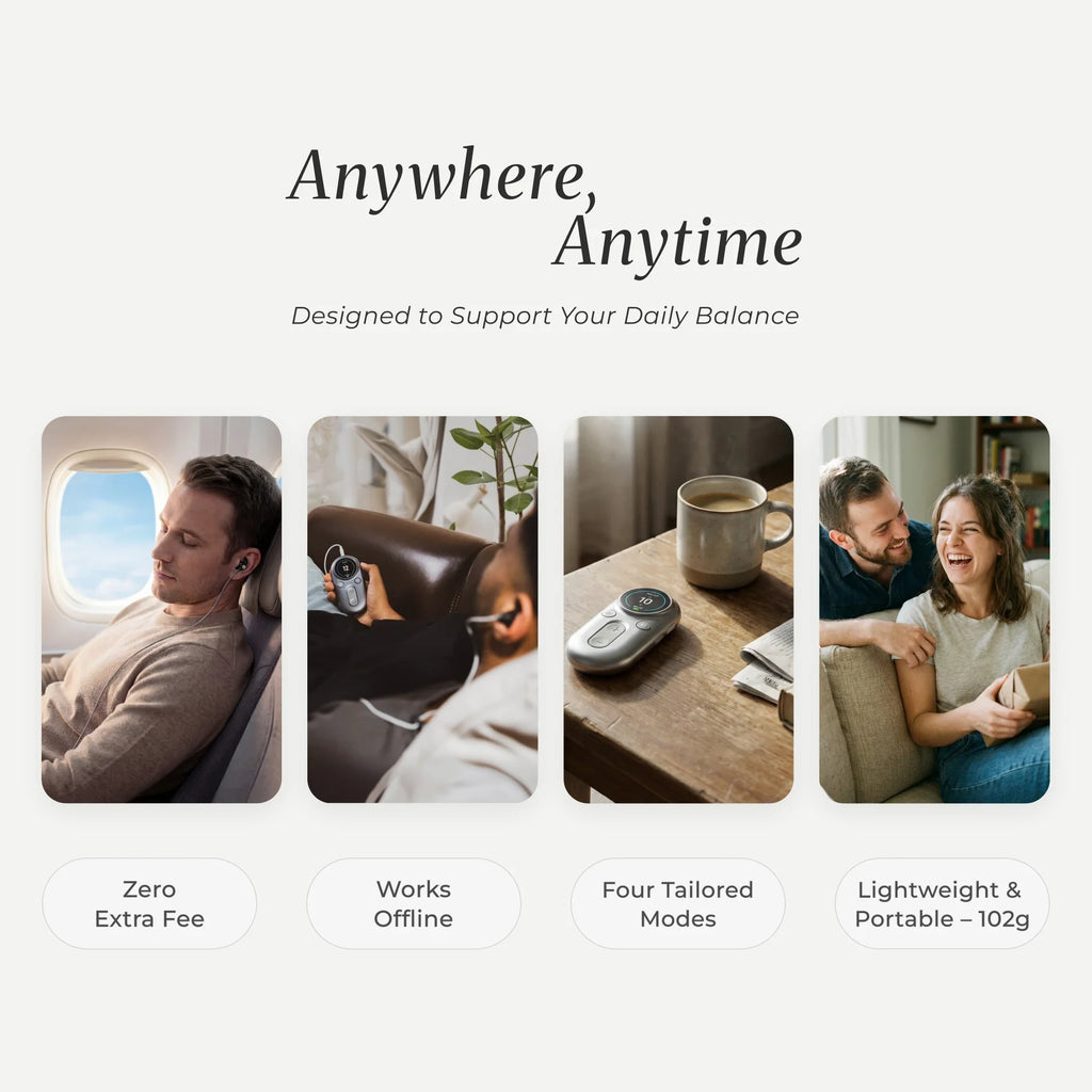 ZenoWell taVNS Ear Stimulator for Sleep & Stress Relief