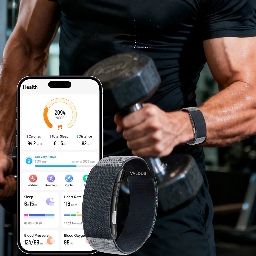 VALDUS VITRO ECG Smart Bracelet Waterproof Fitness Tracker